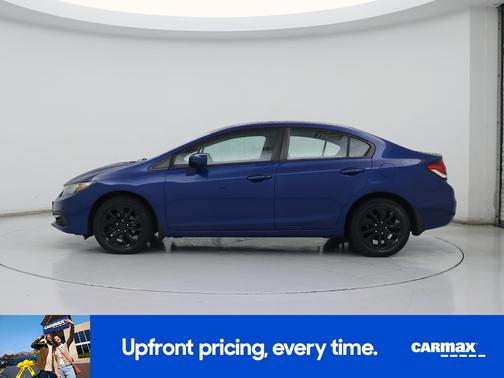 Blue 2014 Honda Civic EX