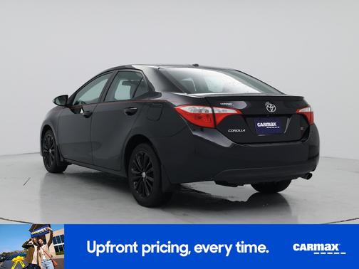 Black 2014 Toyota Corolla S Plus