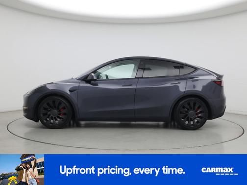 Gray 2022 Tesla Model Y Performance