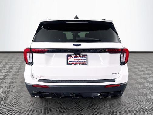 STAR WHITE MET TRI-COAT 2025 Ford Explorer ST-LINE
