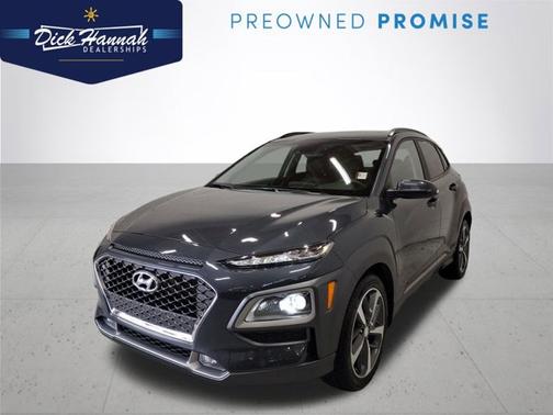 Gray 2021 Hyundai KONA Limited