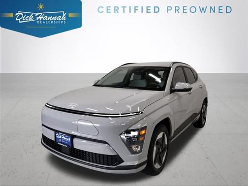 Gray 2024 Hyundai KONA EV SEL