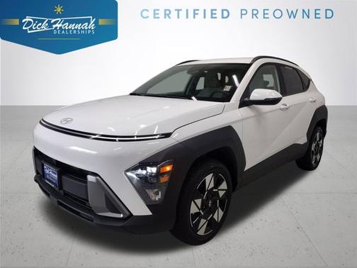 White 2024 Hyundai KONA SEL