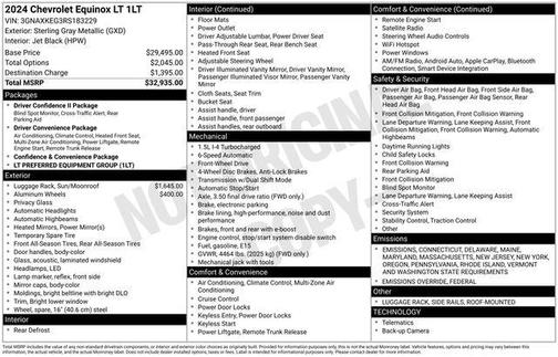 2024 Chevrolet Equinox 1LT