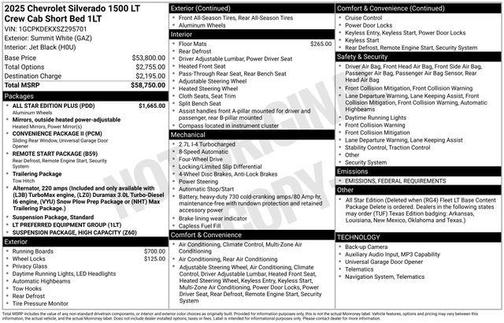 2025 Chevrolet Silverado 1500 LT