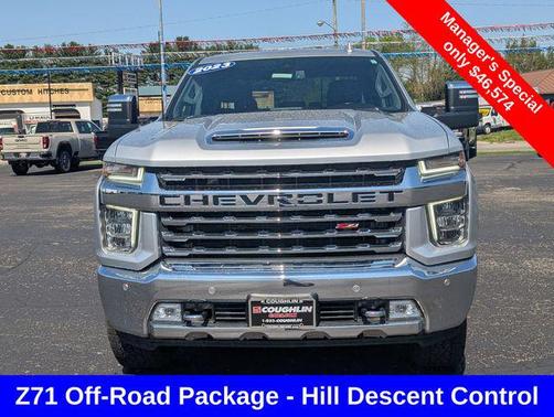 Silver Ice Metallic 2023 Chevrolet Silverado 3500 LTZ
