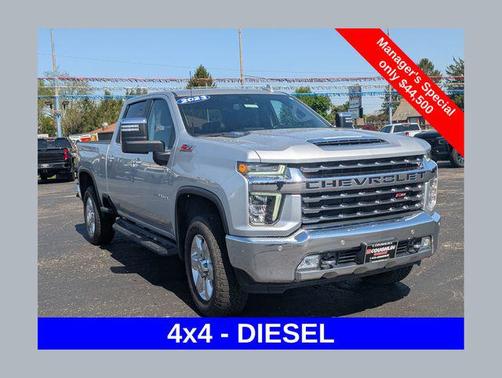 Silver Ice Metallic 2023 Chevrolet Silverado 3500 LTZ