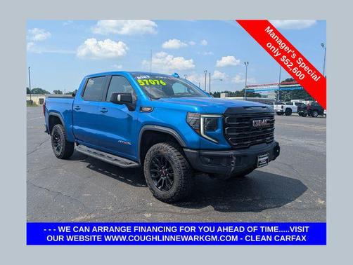 Dynamic Blue Metallic 2023 GMC Sierra 1500 AT4X