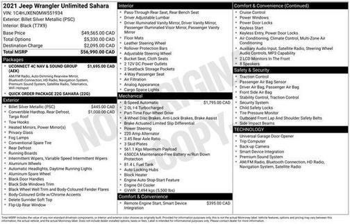 2021 Jeep Wrangler Unlimited Sahara