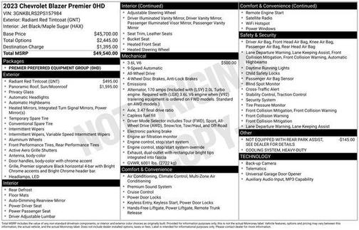 2023 Chevrolet Blazer Premier