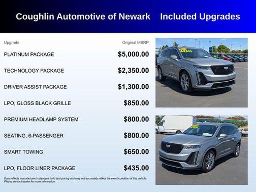 Argent Silver Metallic 2024 Cadillac XT6 Premium Luxury AWD
