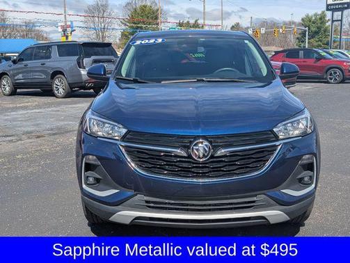 Sapphire Metallic 2023 Buick Encore GX Preferred