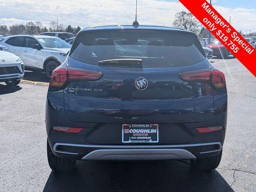Sapphire Metallic 2023 Buick Encore GX Preferred