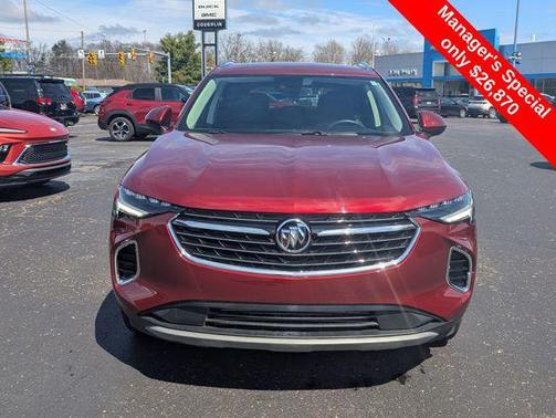 Cinnabar Metallic 2023 Buick Envision Essence AWD