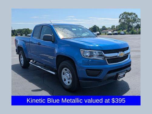 Kinetic Blue Metallic 2018 Chevrolet Colorado WT