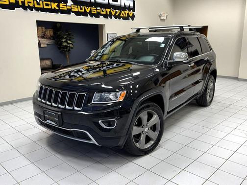 Brilliant Black Crystal Pearlcoat 2015 Jeep Grand Cherokee Limited