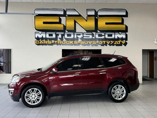 Siren Red Tintcoat 2015 Chevrolet Traverse 1LT