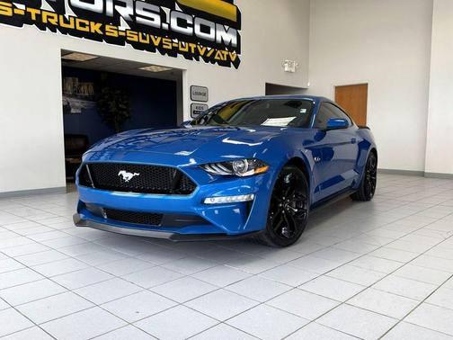 Velocity Blue Metallic 2019 Ford Mustang GT Premium