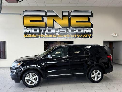 Shadow Black 2017 Ford Explorer XLT