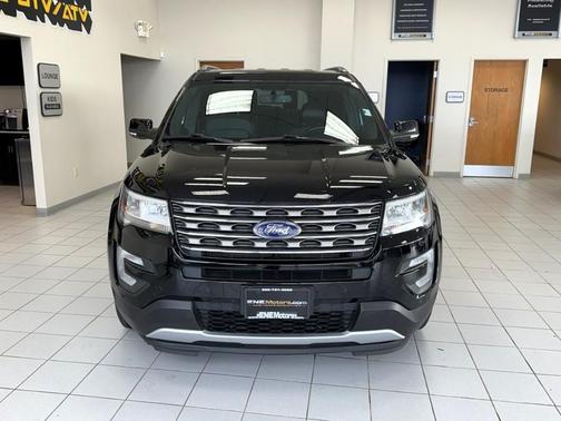 Shadow Black 2017 Ford Explorer XLT