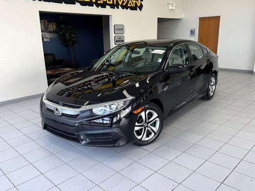 Crystal Black Pearl 2016 Honda Civic LX