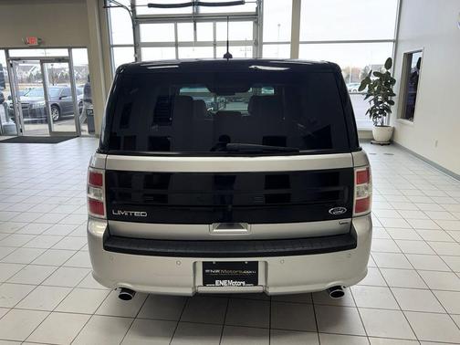 White Platinum Tri-Coat Metallic 2019 Ford Flex Limited