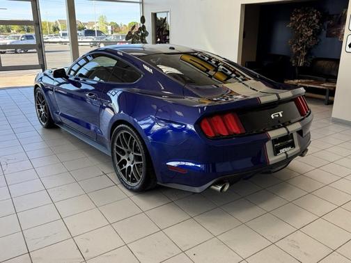 Deep Impact Blue Metallic 2015 Ford Mustang GT Premium