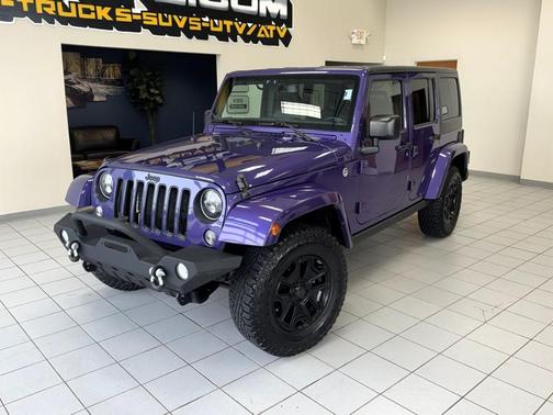 Xtreme Purple Pearl 2016 Jeep Wrangler Unlimited Sahara