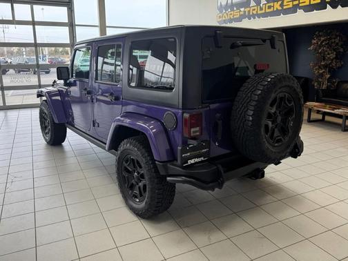 Xtreme Purple Pearl 2016 Jeep Wrangler Unlimited Sahara