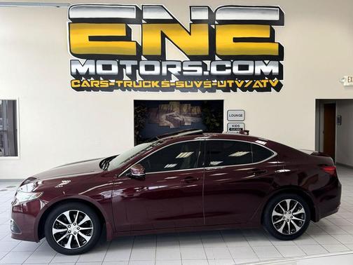Basque Red Pearl II 2016 Acura TLX FWD