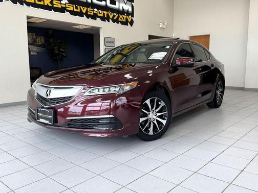 Basque Red Pearl II 2016 Acura TLX FWD