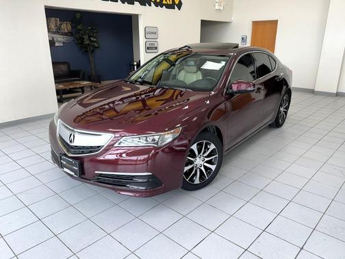 Basque Red Pearl II 2016 Acura TLX FWD