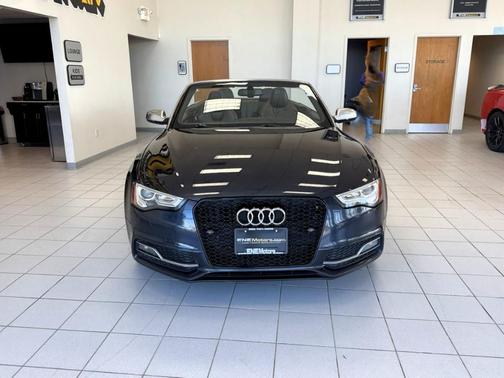 Moonlight Blue Metallic w/ Black Roof 2017 Audi S5 3.0T quattro