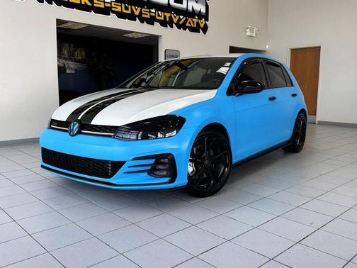 Pure White 2018 Volkswagen Golf GTI 2.0T S 4-Door