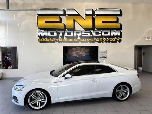 Glacier White Metallic 2019 Audi A5 2.0T Premium