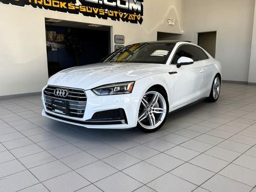 Glacier White Metallic 2019 Audi A5 2.0T Premium