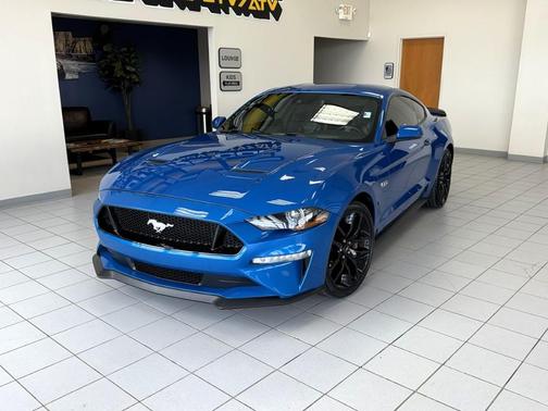 Velocity Blue Metallic 2019 Ford Mustang GT Premium