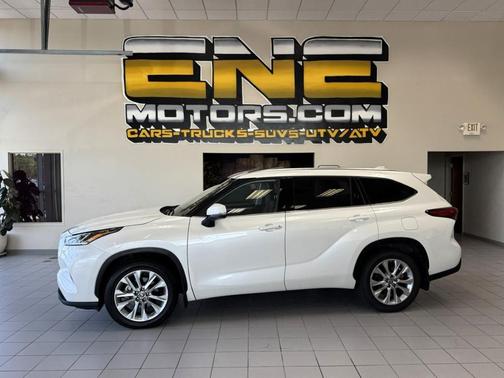Blizzard Pearl 2021 Toyota Highlander Limited