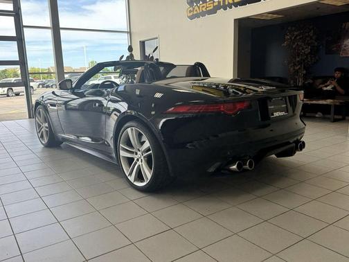 Ultimate Black Metallic 2014 Jaguar F-TYPE V8 S