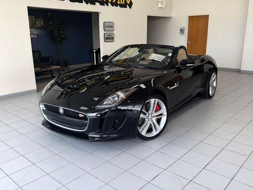 Ultimate Black Metallic 2014 Jaguar F-TYPE V8 S