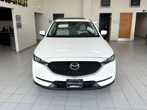 Snowflake White Pearl 2021 Mazda CX-5 Touring