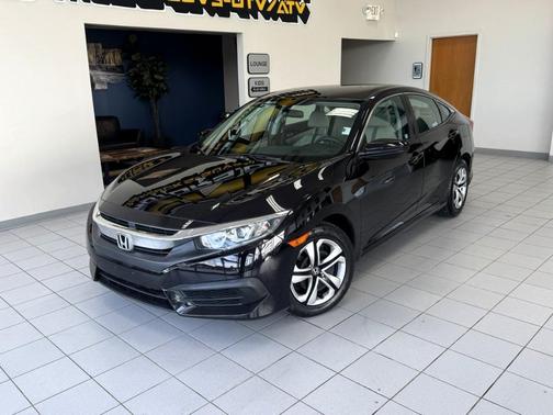 Crystal Black Pearl 2016 Honda Civic LX