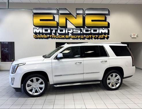 Crystal White Tri-Coat 2017 Cadillac Escalade Premium Luxury