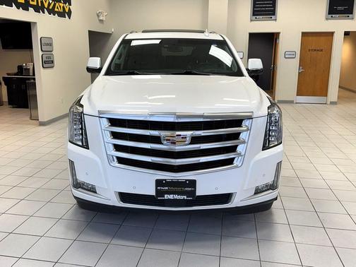 Crystal White Tri-Coat 2017 Cadillac Escalade Premium Luxury