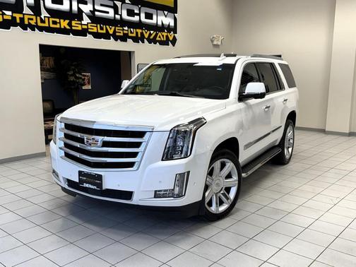 Crystal White Tri-Coat 2017 Cadillac Escalade Premium Luxury