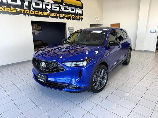 Apex Blue Pearl 2022 Acura MDX A-Spec
