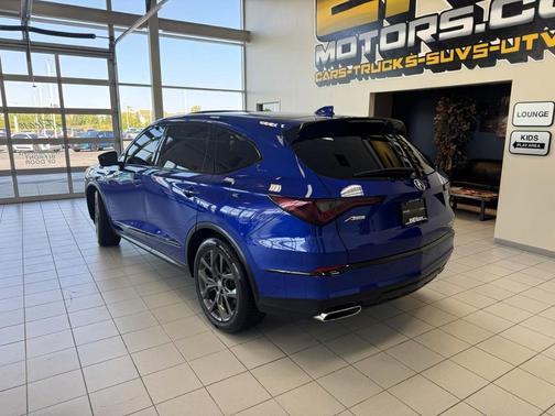 Apex Blue Pearl 2022 Acura MDX A-Spec
