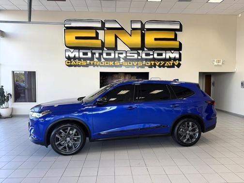 Apex Blue Pearl 2022 Acura MDX A-Spec