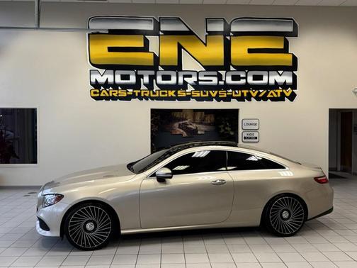 Dune Silver Metallic 2018 Mercedes-Benz E-Class E 400 4MATIC