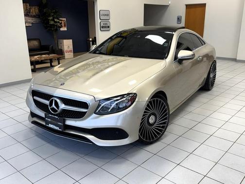 Dune Silver Metallic 2018 Mercedes-Benz E-Class E 400 4MATIC